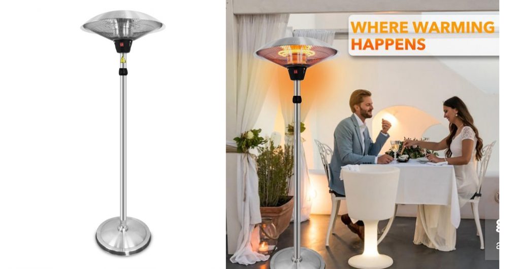 MaxxGarden Staande terrasverwarmer