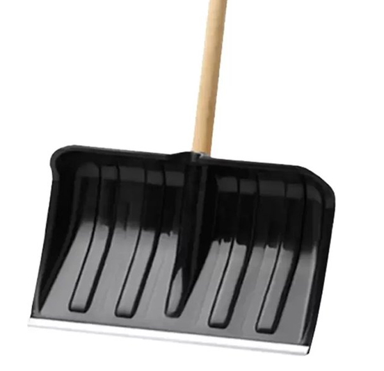 Sneeuwschep kunststof met aluminium strip