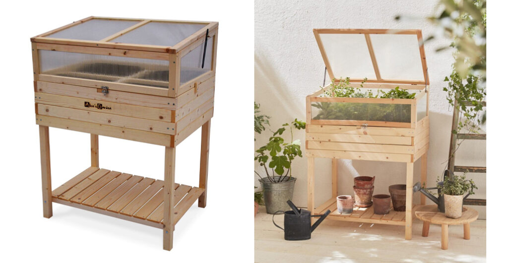 Alice's Garden Houten moestuinbak op poten